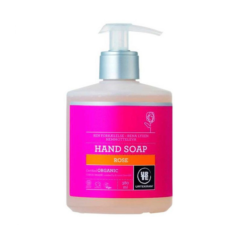 Soft  Wild Rose handtvål 300ml, Urtekram
