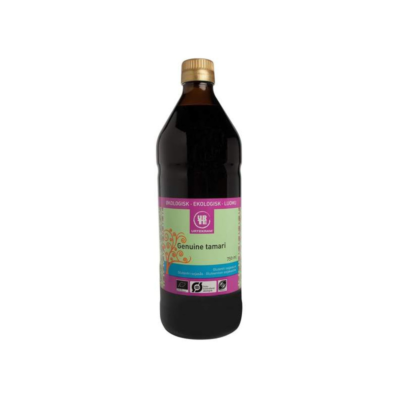 Gluteeniton Genuine Tamari -soijakastike 750 ml Gluteeniton Genuine Tamari -soijakastike 750 ml
