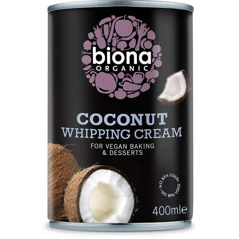 Kookosvispikerma 400 ml, Biona