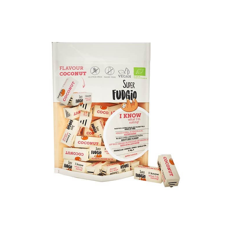 Kookosfudge 150 g, Super Fudgio