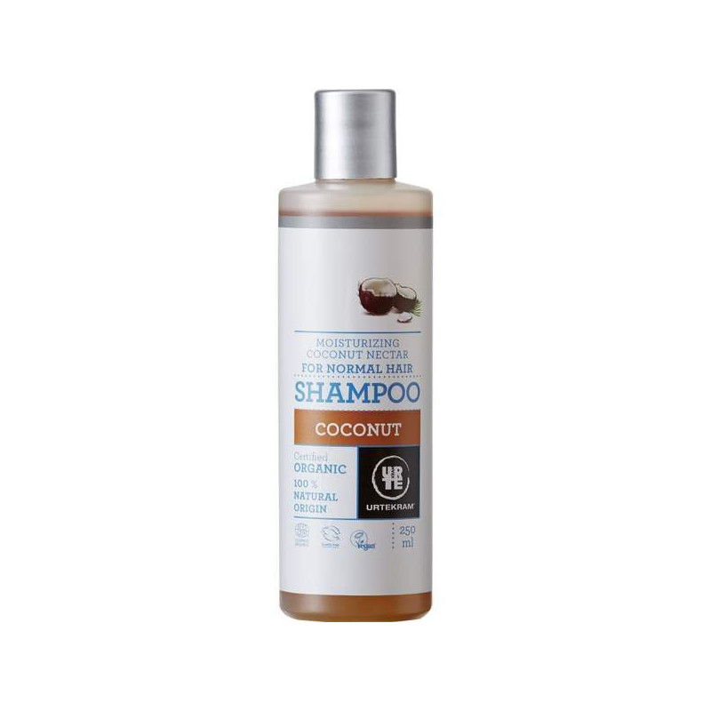Shampoo, kookos 250 ml, Urtekram
