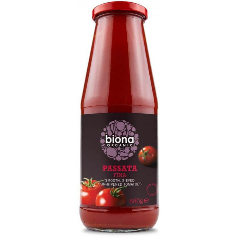 Passerad tomat 680g, Biona
