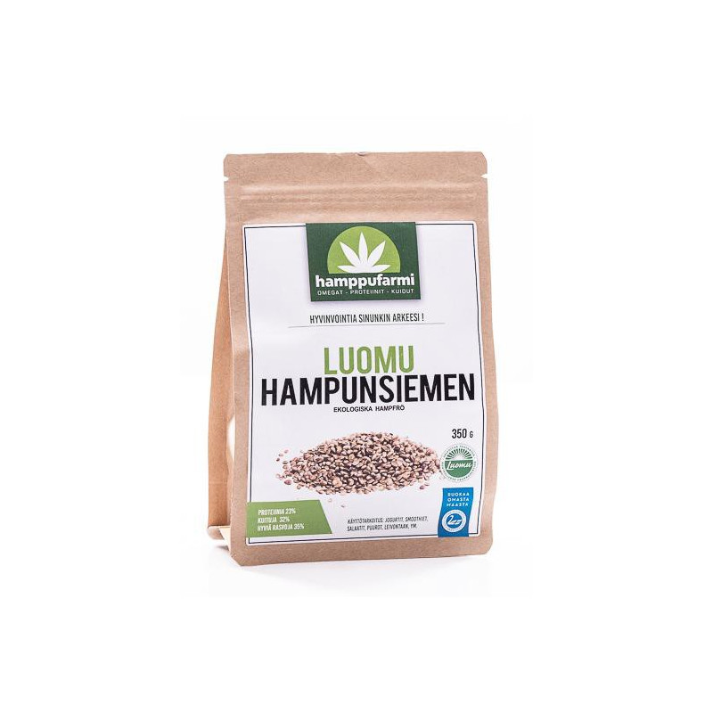 Hampunsiemen, Luomu, 350g