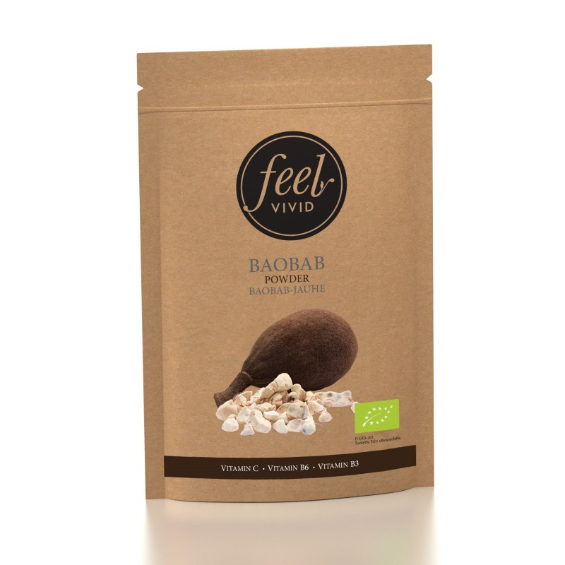 Baobab-jauhe, Luomu 250g