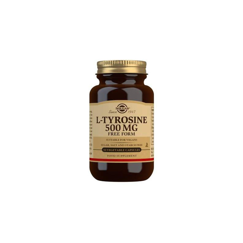 L-Tyrosin 500mg, Solgar 50 kaps