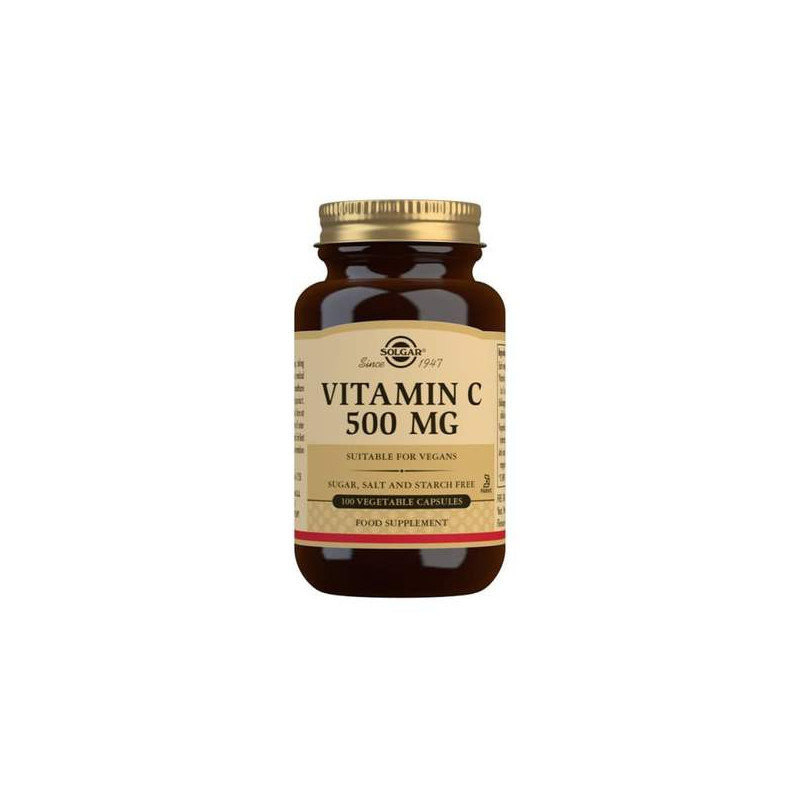 C-vitamiini 500 mg, Solgar 100 kaps