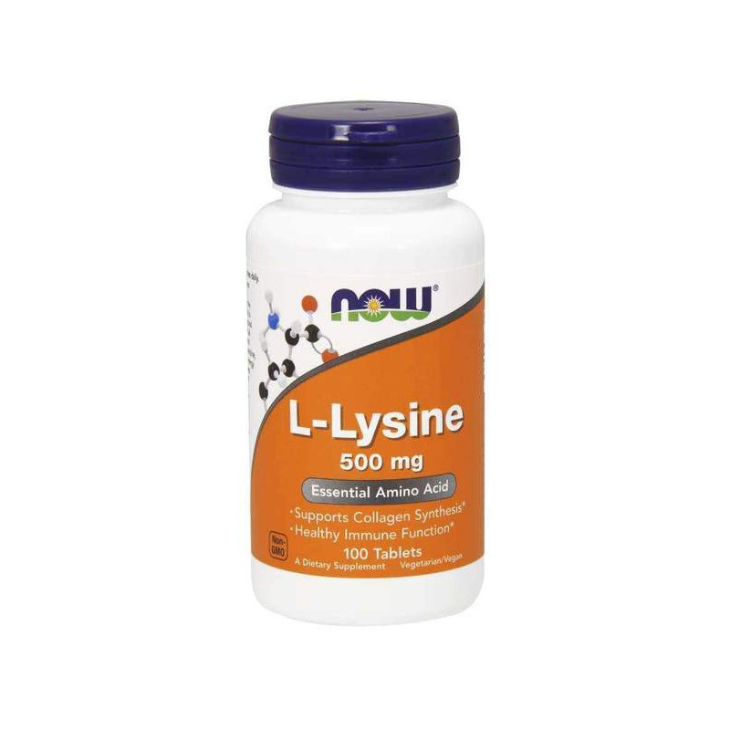 NOW Foods L-Lysine 500 mg, 100 tabl