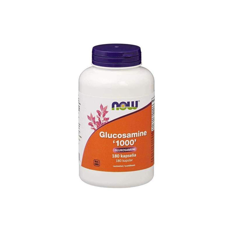 NOW Foods Glucosamine 1000mg, 180 kaps