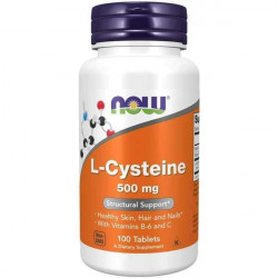 NOW Foods L-Cysteine 500 mg, 100 tabl