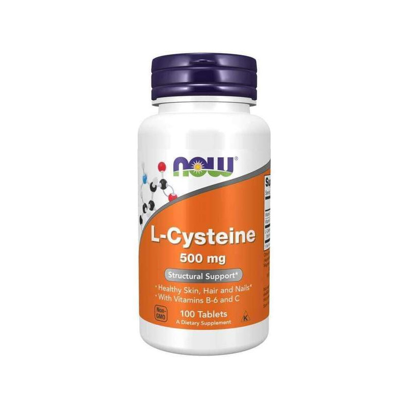 NOW Foods L-Cysteine 500 mg, 100 tabl