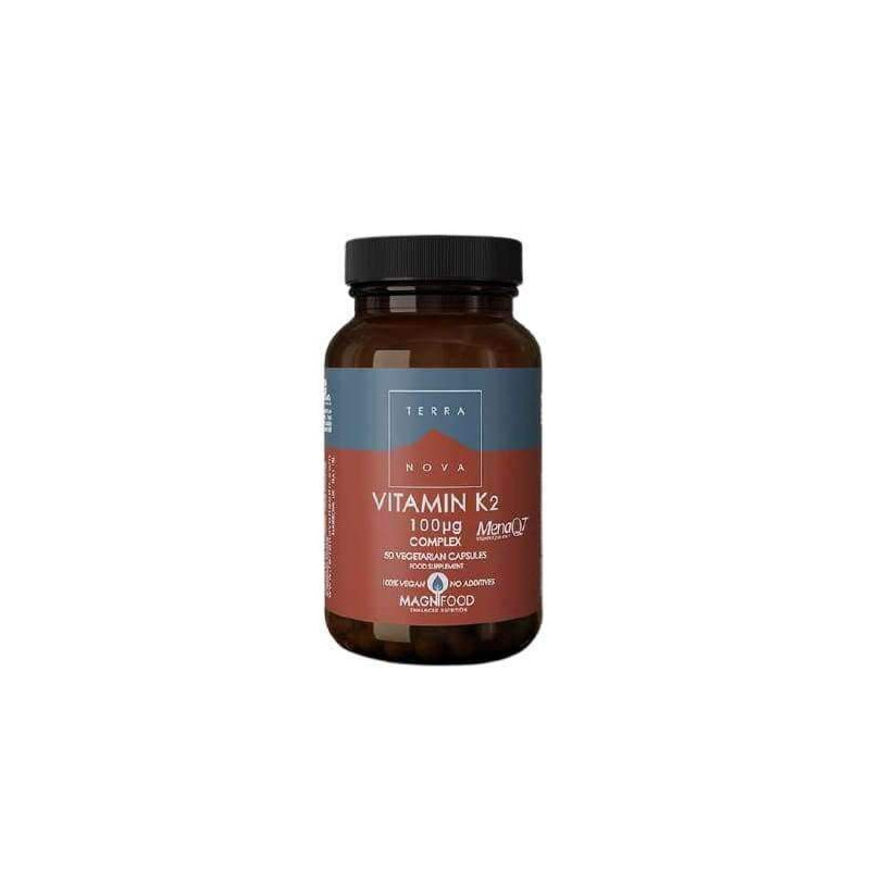 K2 -vitamin 100 mikrogram, Terranova 50 kaps