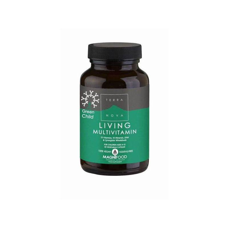 Green Child Living Multivitamin, Terranova 50 kaps Green Child Living Multivitamin, Terranova 50 kaps