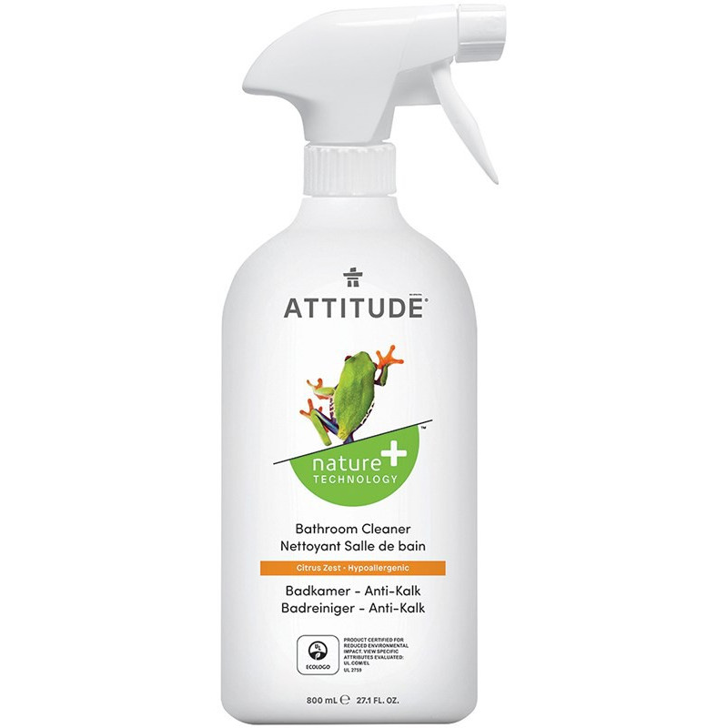 Kylpyhuoneen puhdistussuihke 800 ml, Attitude Kylpyhuoneen puhdistussuihke 800 ml, Attitude