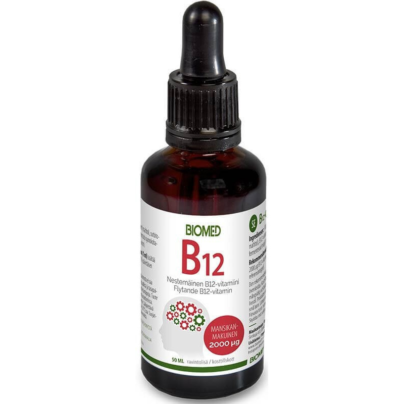 B12-tipat 50 ml, Biomed B12-tipat 50 ml, Biomed