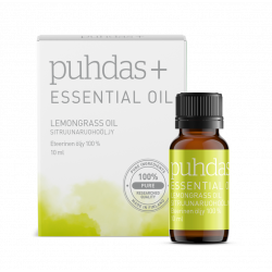 Sitruunaruohoöljy 10 ml, Puhdas+