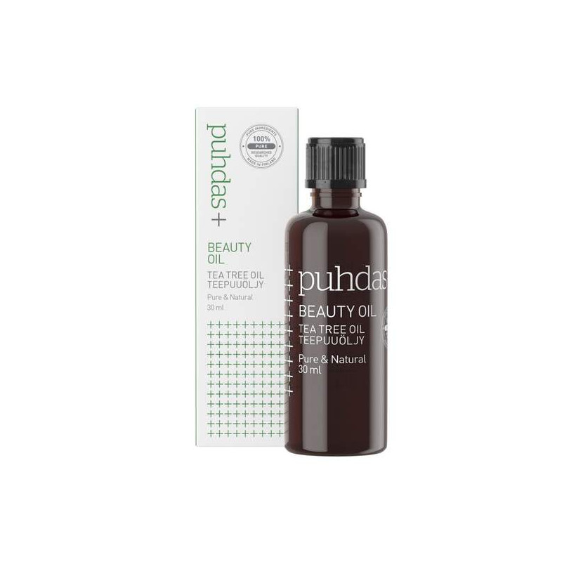 Tea tree olja 30 ml, Puhdas+