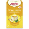 Inkivääri-sitruunatee 17 kpl, YogiTea Inkivääri-sitruunatee 17 kpl, YogiTea
