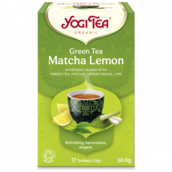 Green Matcha Lemon tee 17 kpl, YogiTea