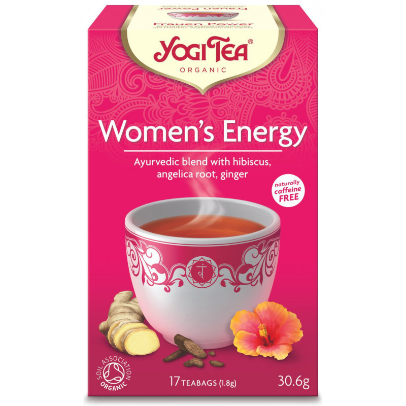 Women's Energy tee 17 kpl, YogiTea