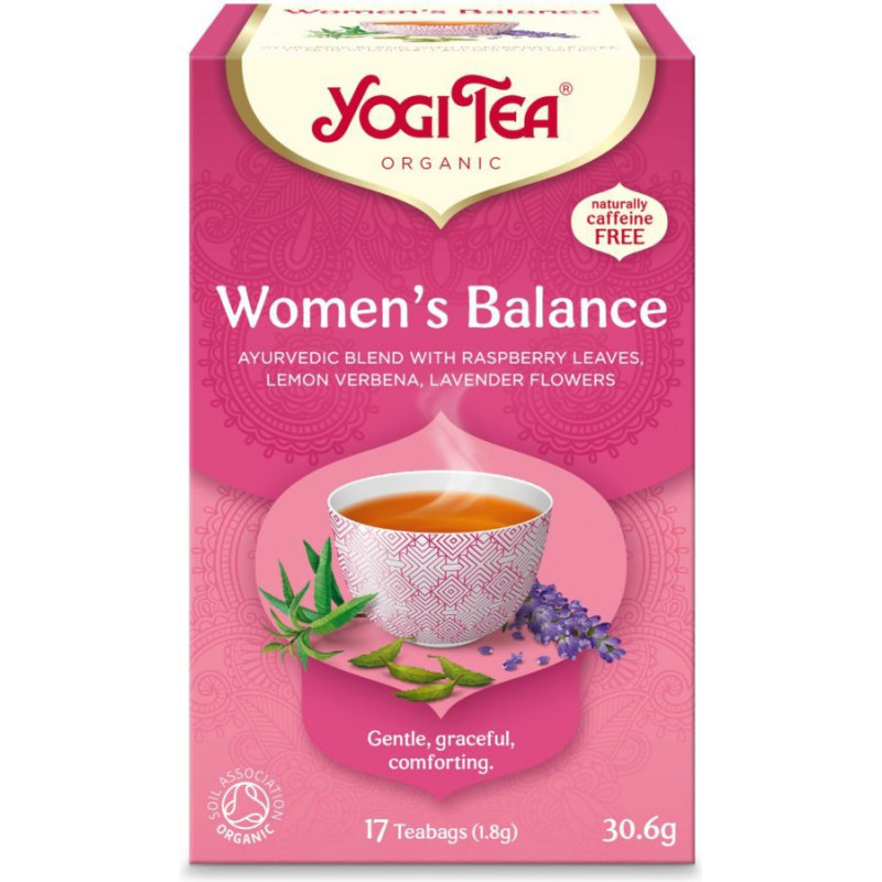Women's Balance tee 17 kpl, YogiTea Women's Balance tee 17 kpl, YogiTea
