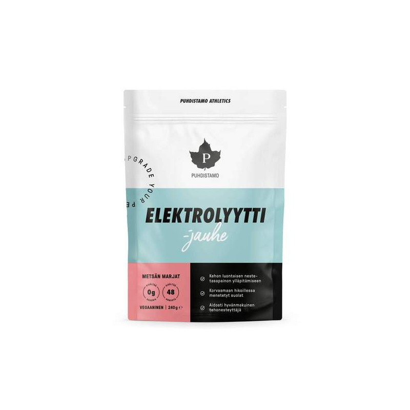 Elektrolyyttijauhe Metsän marjat 240g Elektrolyyttijauhe Metsän marjat 240g