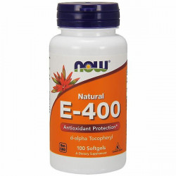 NOW Foods E-400, 100 kaps