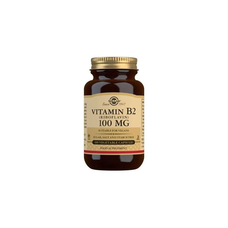 B2-Vitamiini 100 mg, Solgar 100 kaps B2-Vitamiini 100 mg, Solgar 100 kaps