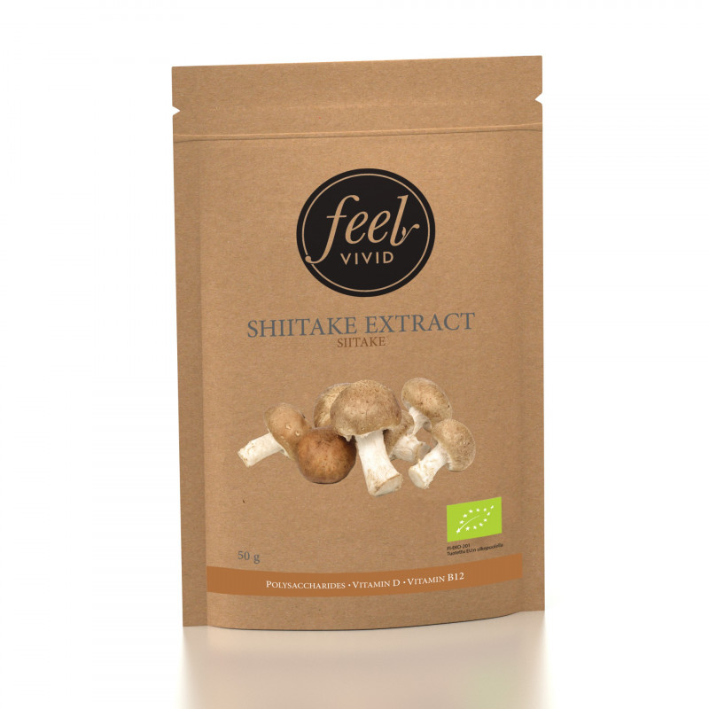 Siitake-uutejauhe 50 g, Luomu