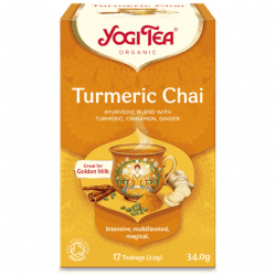 Kurkuma Chai tee 17 kpl, YogiTea