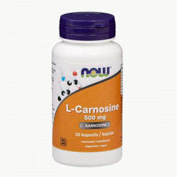 NOW Foods L-Carnosine 500mg, 50 kaps