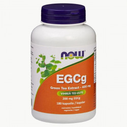 NOW Foods EGCg Green Tea Extract 400mg, 180 kaps