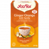 Inkivääri-appelsiini-vaniljatee 17 kpl, YogiTea Inkivääri-appelsiini-vaniljatee 17 kpl, YogiTea