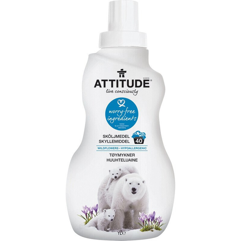 Huuhteluaine, kukka 1 l, Attitude Huuhteluaine, kukka 1 l, Attitude