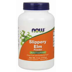 NOW® Foods Slippery Elm jauhe, 113g