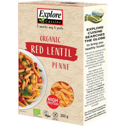 Punainen linssipenne 250g