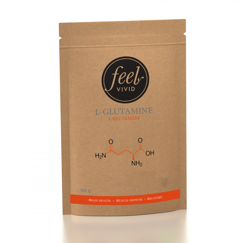 L-Glutamiini 500 g L-Glutamiini 500 g
