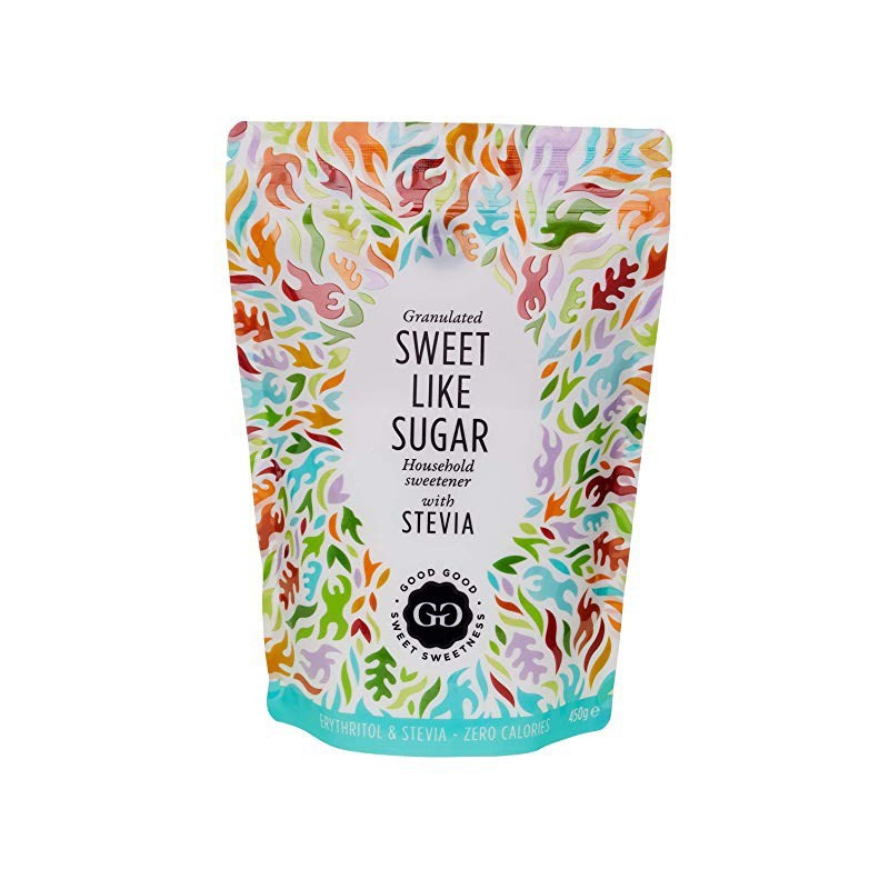 Sötningsmedel, erytritol & stevia 450g