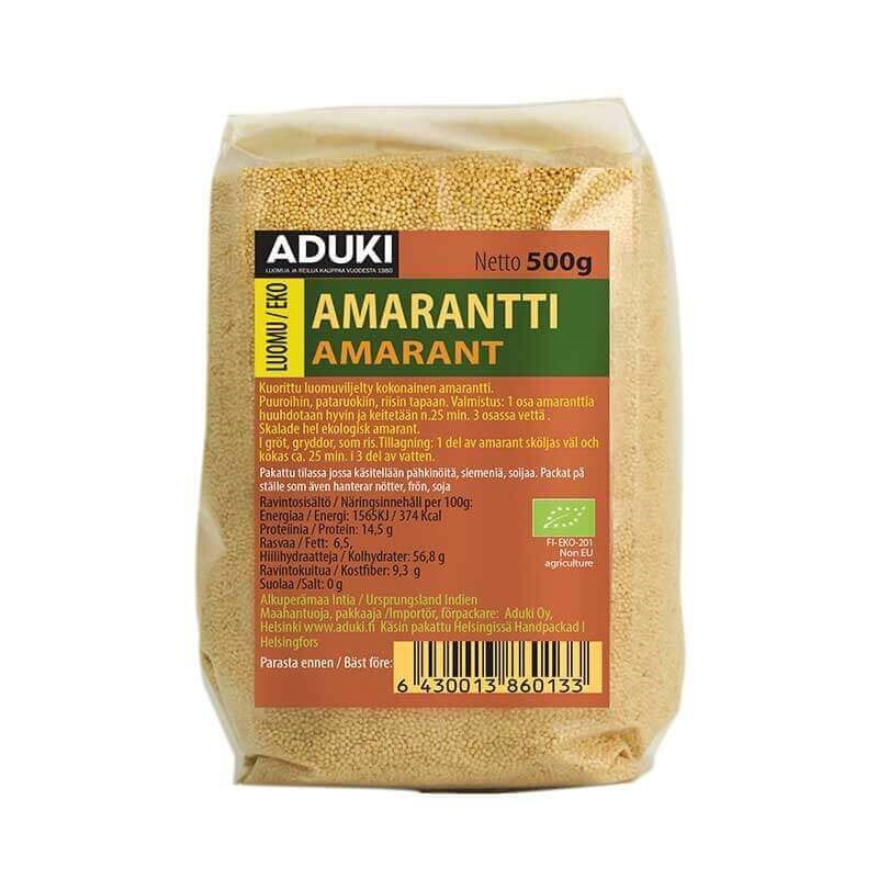 Amarantti 500 g, Luomu Amarantti 500 g, Luomu
