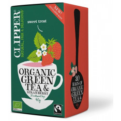 Green tea, strawberry 20...
