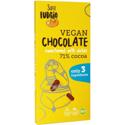 Vegaaninen suklaa 80 g, Super Fudgio