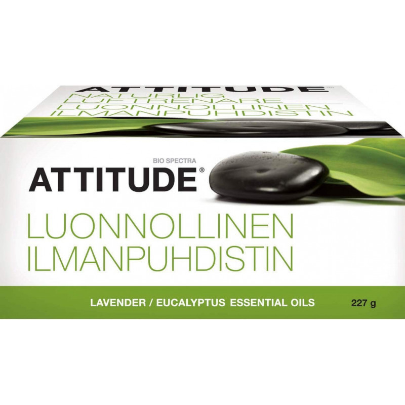 Ilmanraikastin, laventeli & eucalyptus 227 g, Attitude Ilmanraikastin, laventeli & eucalyptus 227 g, Attitude