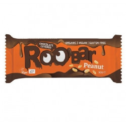 Suklaakuorrutteinen maapähkinäpatukka 30g, Roobar