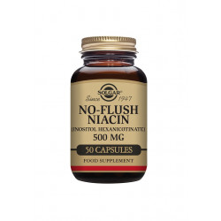 No-Flush Niasiini 500 mg, Solgar 50 kaps
