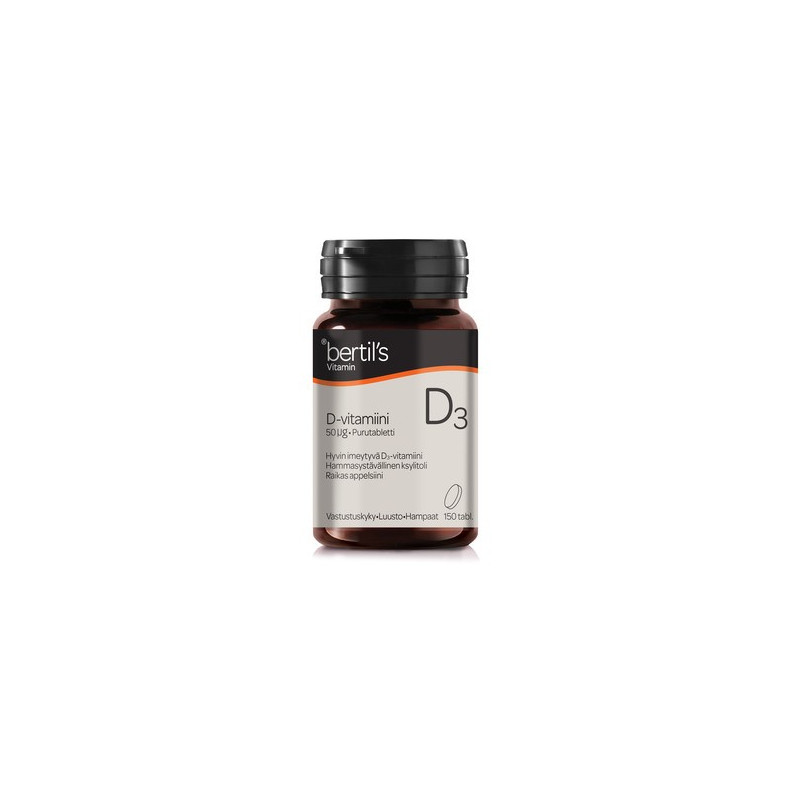 Vitamin D3 50 mikrog, 150 tabl.