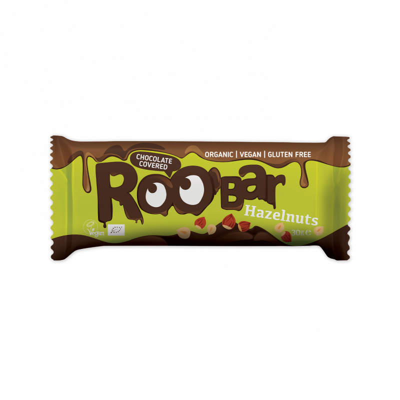 Chocolate hazelnut bar 30g, Roobar