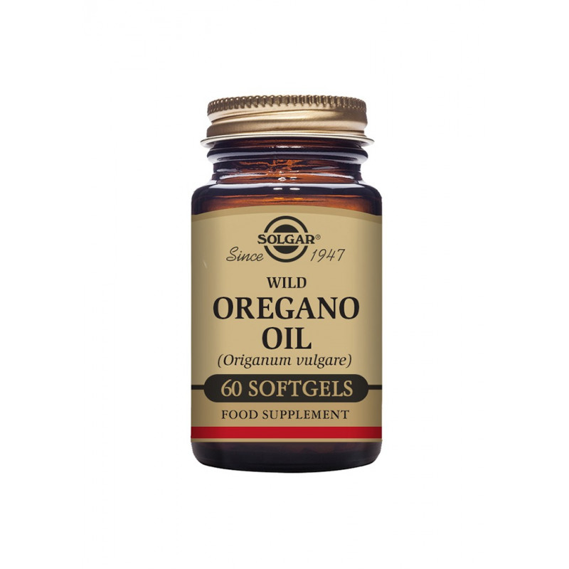 Oregano oil capsules, Solgar 60 caps
