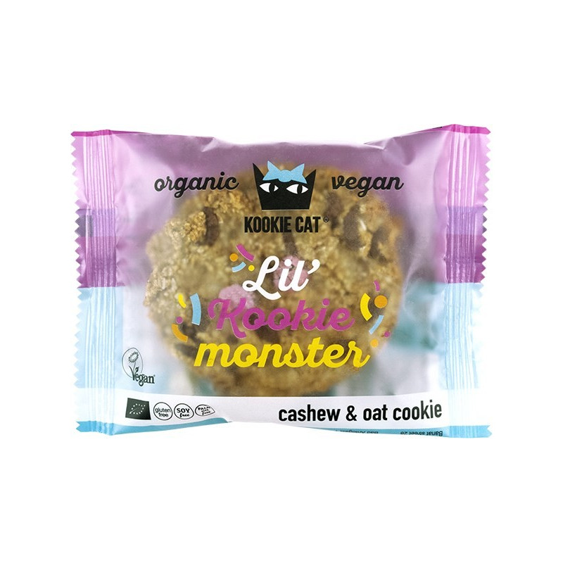 Cookie Monster kaurakeksi 50 g, Kookie Cat Cookie Monster kaurakeksi 50 g, Kookie Cat