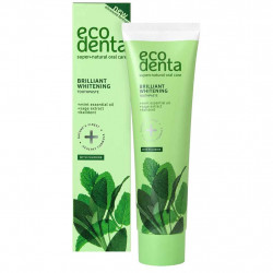 Ecodenta Brilliant Whitening, Valkaiseva Fluorihammastahna 75ml