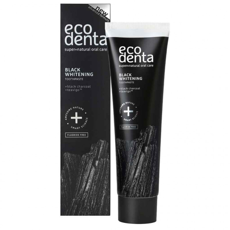 Ecodenta Black Whitening hammastahna 100ml Ecodenta Black Whitening hammastahna 100ml