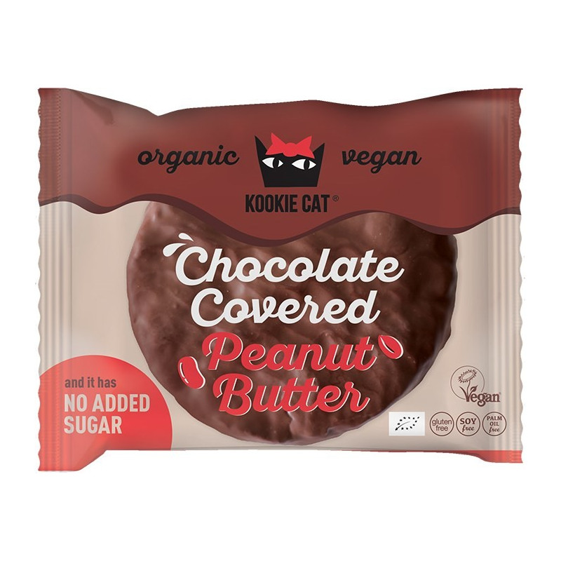 Chocolate Cookie with Peanut Butter 50g, Kookie Cat